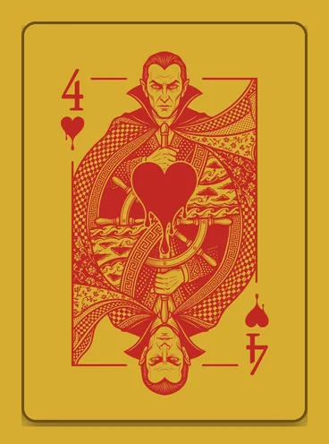 4 of Hearts, a Blood card